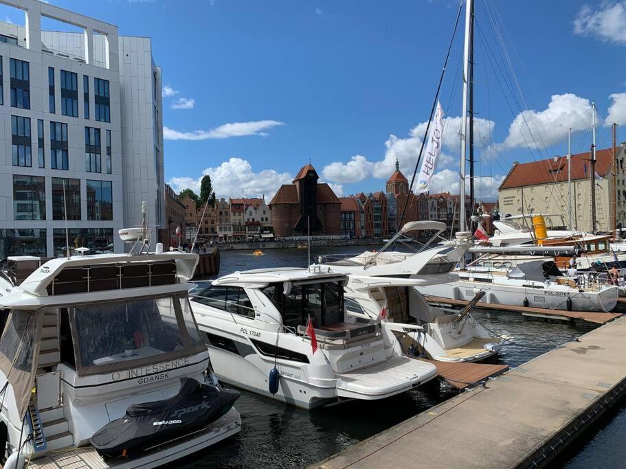 Apart 86B Angielska Grobla 5 - Gdansk Srodmiescie Exterior foto